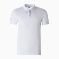 Футболка (поло) мужская MINAKU REGULAR FIT: цвет белый, р-р 52