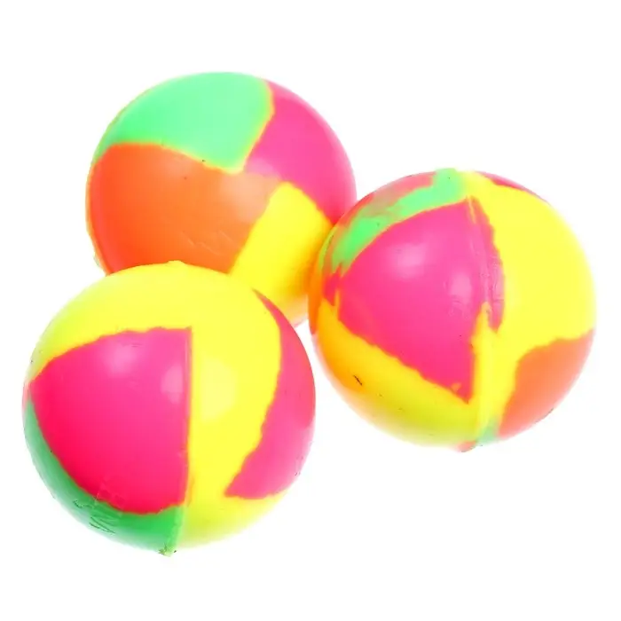 Мяч каучуковый, попрыгунчик «Зомби», в банке, 50 шт Мяч каучуковый, попрыгунчик «Зомби», в банке, 50 шт