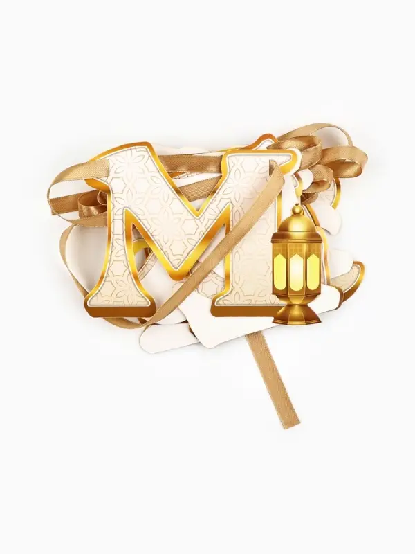 Гирлянда на ленте на Рамадан, 250 см