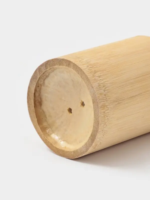 Набор кухонных принадлежностей Доляна &laquo;Бамбуковый лес&raquo;, 5 предметов на подставке: 2 лопатки, 3 ложки