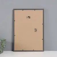 Фоторамка для фото 29.7&times;42 см, (формат A3) &laquo;МИРАМ&raquo; пластик под золото, (пластиковый экран)