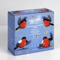 Гирлянда &laquo;Бахрома&raquo; 2.4&times;0.9 м с насадками &laquo;Ёлки&raquo;, IP20, прозрачная нить, 138 LED, свечение мульти, 8 режимов, 220 В