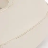 Сумка женская багет TEXTURA на молнии, 24&times;6.5&times;13 см, молочная