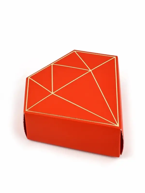 Коробка подарочная под бижутерию «Красная, тиснение», 10 х 9 х 3.5 см Коробка подарочная под бижутерию «Красная, тиснение», 10 х 9 х 3.5 см