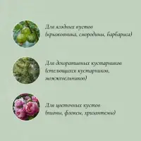 Кустодержатель, d=40 см, h=70 см, ножка d=1 см, металл, зелёный