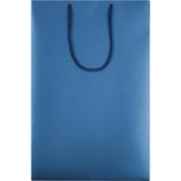 Пакет подарочный 'Блеск', средний, синий арт.5867.40
