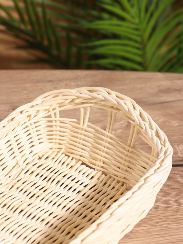 Корзина плетеная 23x16x8 см, ротанг