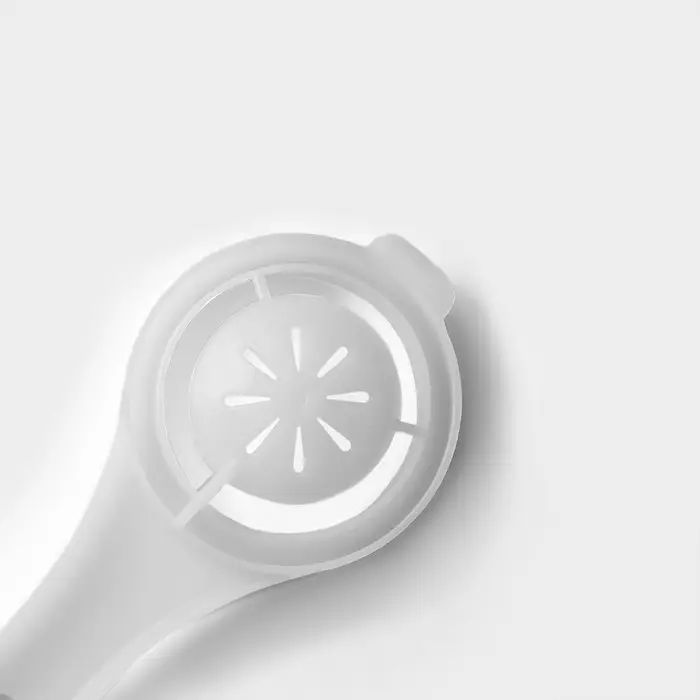 Сепаратор для яиц Доляна, 13×6×2 см, цвет белый Сепаратор для яиц Доляна, 13×6×2 см, цвет белый