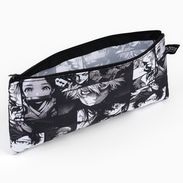 Пенал школьный текстильный «Аниме», 20×8 см Пенал школьный текстильный «Аниме», 20×8 см