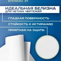 Набор ватманов чертёжных А2, 100 листов, 200 г/м&sup2;, ГОЗНАК