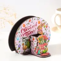 Набор пасхальный салфетница+подставка под зубочистки №2 ,10х12,8х5 см;/ 3,7х5,8х5,8 см