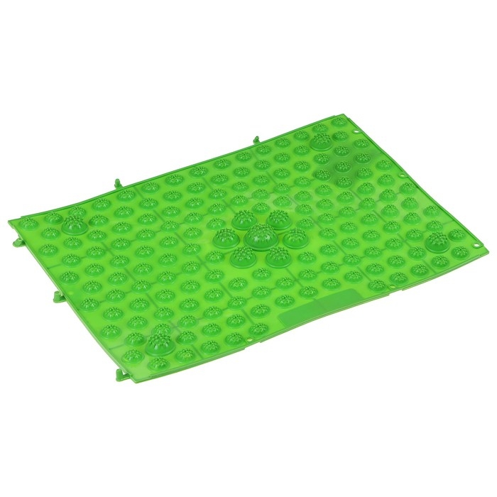 Массажный коврик ONLYTOP, 37,5х27,5 см, цвета МИКС Массажный коврик ONLYTOP, 37,5х27,5 см, цвета МИКС