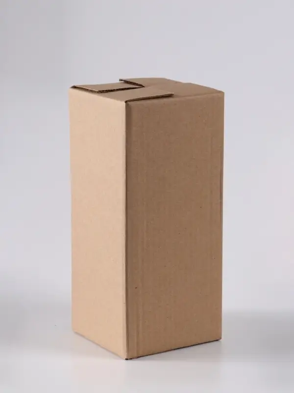 Ваза «Крапле», h=23 см, стекло, белая