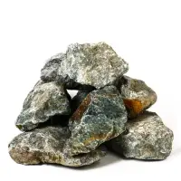 Серпентинит коробка 10 кг Колотый фракция 70 - 150 мм