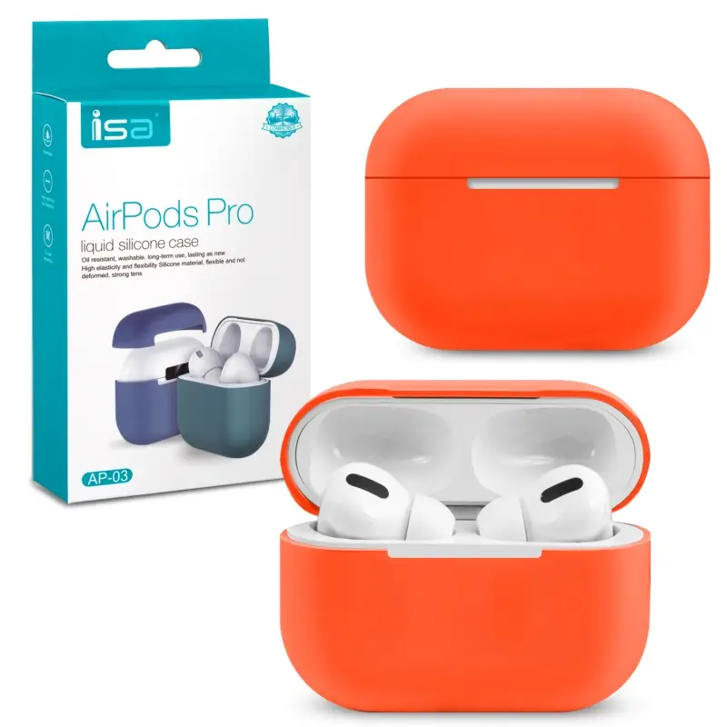Чехол Apods Pro Silicon Case ISA Orange Чехол Apods Pro Silicon Case ISA Orange