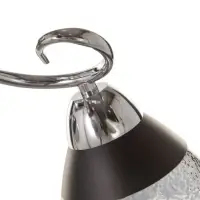 Люстра BayerLux &laquo;Дождь&raquo;, 5&times;40 Вт, Е27, хромированная, 58&times;58&times;24 см