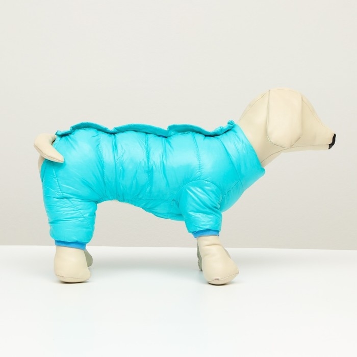 Комбинезон на кнопках, размер 8 (ДС 23 см, ОГ 30, ОШ 22 см), голубой Комбинезон на кнопках, размер 8 (ДС 23 см, ОГ 30, ОШ 22 см), голубой