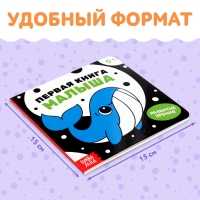 Набор картонных книг «Контрастные и черно-белые картинки для новорожденных», 3 шт. по 10 стр., 0+