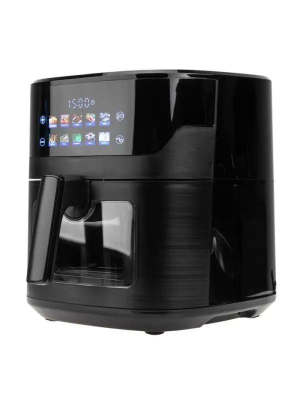 Аэрогриль ELTRONIC 777-02, 6.3л, 1600 Вт, 10 программ, 80-200&deg;C, таймер до 60 мин, черный