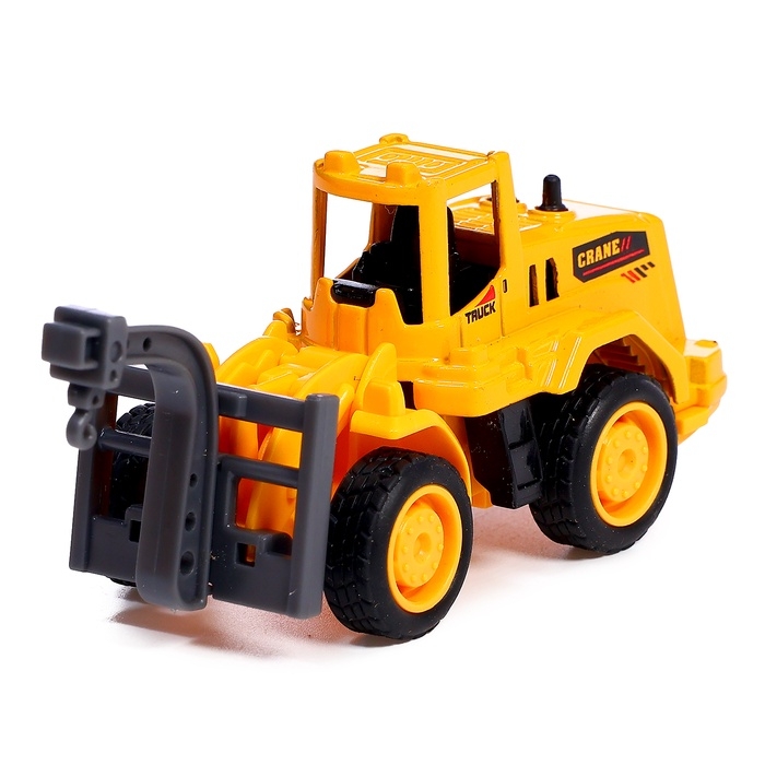 Машинка металлическа  Машинка металлическа "Строительная техника. Кран", МИКС