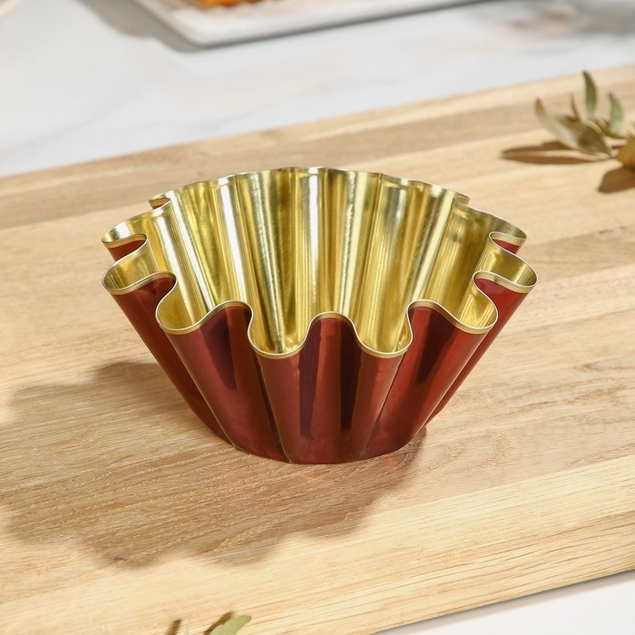 Форма для выпечки ром-бабы, h=6 см, d=13&times;7 см, антипригарное покрытие