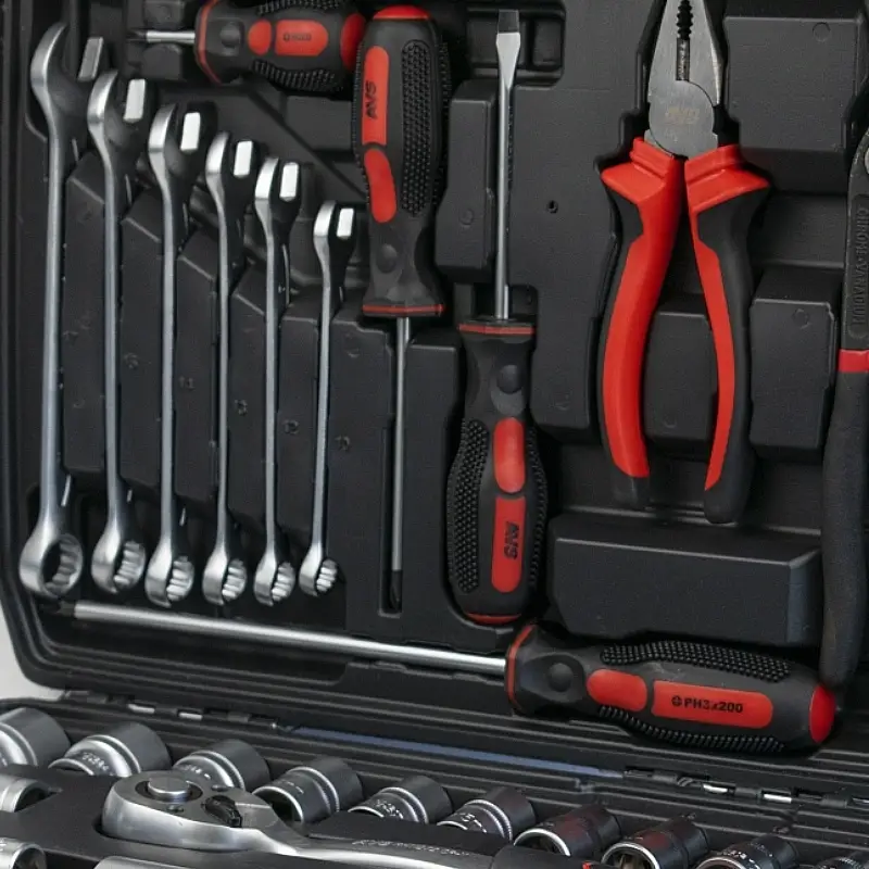 Набор инструментов 56 предметов "PRO" AVS ATS-56