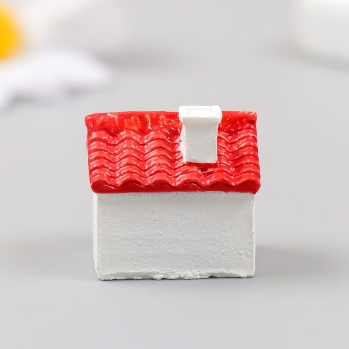 Фигурка для флорариума полистоун  Фигурка для флорариума полистоун "Одноэтажный домик" 2,5х1,8х2,5 см