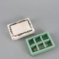 Коробка для 6 конфет &laquo;Желаю счастья&raquo;, 13.7&times;9.8&times;3.8 см