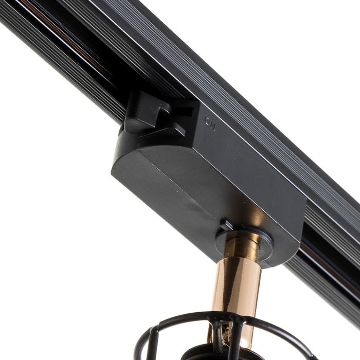 Светильник трековый Светильник трековый "Ортико" Е14 40Вт черный 20х14х13см