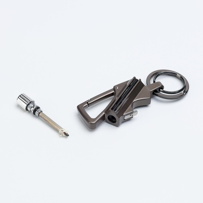 Вечная спичка "Искра" 3,5х7см, брелок, с карабином