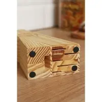 Подставка для ножей "Cooking time", 11х6х20 см