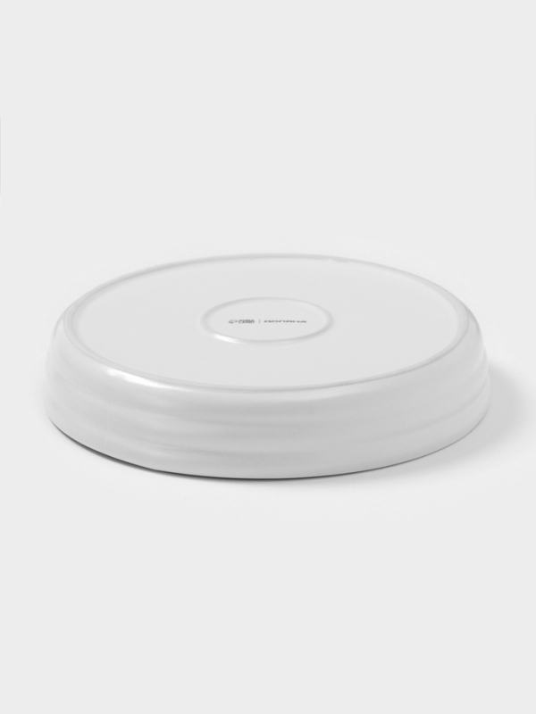 Форма для запекания Доляна «Зефир», 1 л, d=23 см, круглая, керамика, белая Форма для запекания Доляна «Зефир», 1 л, d=23 см, круглая, керамика, белая