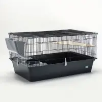 Клетка для шиншилл &laquo;Пижон&raquo; №11, складная, 80&times;50&times;46 см, серая