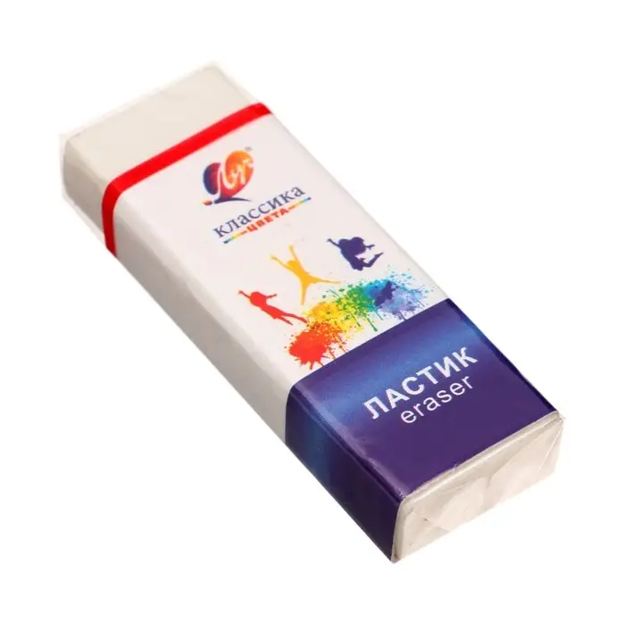 Ластик Луч Ластик Луч "Классика" К4, термопластичная резина (60 х 19 х 10 мм), в обёртке