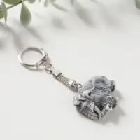 Брелок "Мамонт" (вид сбоку, 3,5см