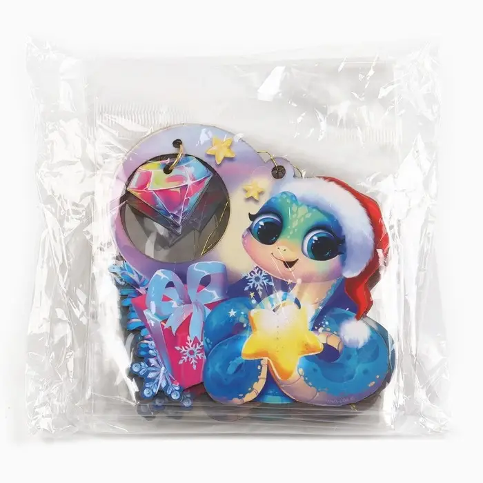 Елочная игрушка «Нежность» 6 шт., 8.8×8.7 см Елочная игрушка «Нежность» 6 шт., 8.8×8.7 см