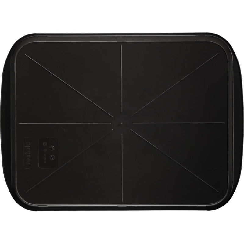 Поднос 365х270 мм коричневый , Restola, ПП 422109014