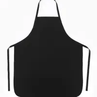 Фартук парикмахерский, одностронний, 3 кармана, чёрный Фартук парикмахерский, одностронний, 3 кармана, чёрный