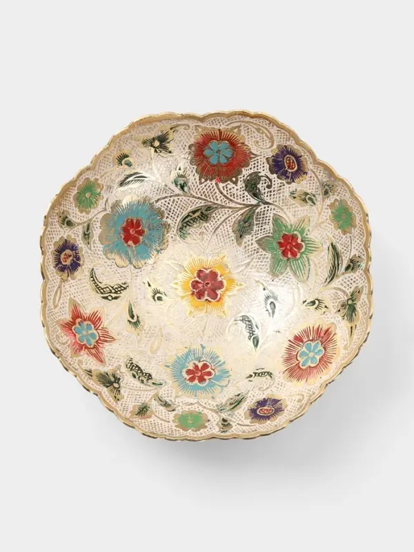 Блюдо &laquo;Леония&raquo;, 16.5&times;16.5&times;6 см, латунь