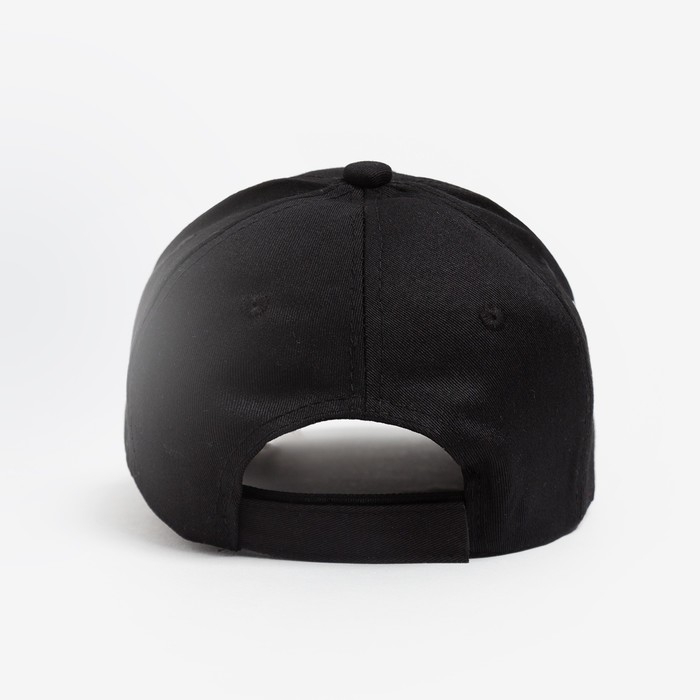 Кепка женская MINAKU с кольцами цвет черный, р-р 56-58