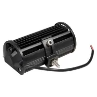 Фара светодиодная (балка) двухрядная, 12 LED 4D линза, 36W, (165х78х65) 12/24V