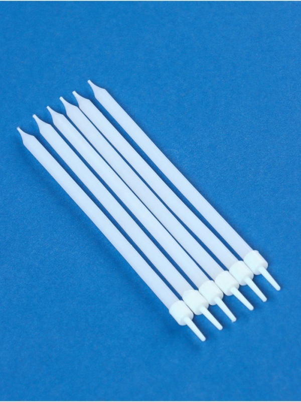 Свечи в торт коктейльные Свечи в торт коктейльные "Ройс", 6 шт, 13 см, светящиеся