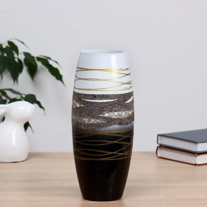 Ваза для цветов &laquo;Истинная красота&raquo;, d=7.5 см, 26&times;10 см, стекло, МИКС