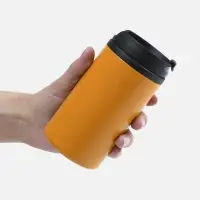 Термостакан Canella, оранжевый матовый Термостакан Canella, оранжевый матовый