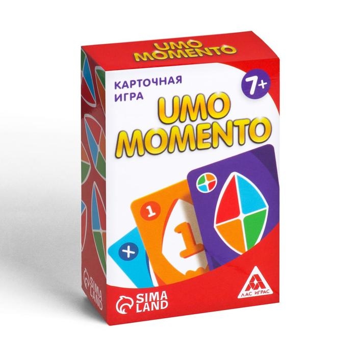 Настольная игра на реакцию и внимание «UMO momento», 70 карт, 7+ Настольная игра на реакцию и внимание «UMO momento», 70 карт, 7+