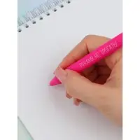 Ручка шариковая, синяя паста, 0.7 мм, автоматическая, набор 10 шт. &laquo;Дерзкие&raquo;