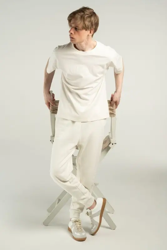 Футболка унисекс T3, молочно-белая, размер M/L Футболка унисекс T3, молочно-белая, размер M/L