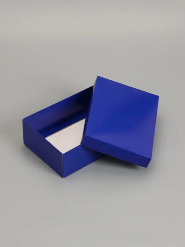 Коробка складная, синяя, 21 х 15 х 7 см