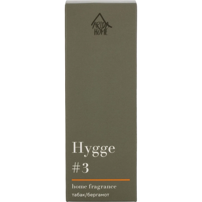 Аромадиффузор с палочками Hygge #3 Табак и Бергамот 50 мл АР 100-016