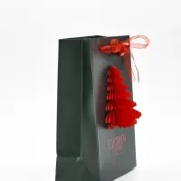 Пакет подарочный «Новый год», с бумажной игрушкой, елка, 18 × 23 × 11 см Пакет подарочный «Новый год», с бумажной игрушкой, елка, 18 × 23 × 11 см